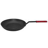 HANSMART 12In Pre-Seasoned Lightweight Cast Iron Skillet with Removable Silicone