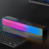 RGB Wireless Speaker Bluetooth Desktop Speaker USB Powered Computer Speaker