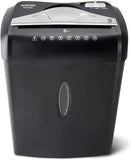 8-Sheet Cross-Cut Paper and Credit Card Shredder with 3.7-Gallon Wastebasket