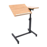 Portable Computer Folding Desk Height Adjustable Mobile Lift Study Table Computer Desk Lap Bed Tray Bed Desk Work Furniture