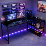 L Shaped Desk 39 Inch Computer Desk Gaming Desks Home Office PC Table