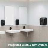 Commercial Automatic Soap Dispenser 34oz Large Capacity Wall-Mounted Touchless for High-Traffic Restrooms