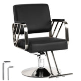Stylist Chair Capacity 420 Lbs Styling Equipment with Heavy Duty Hydraulic Pump 360 Swivel Adjustable