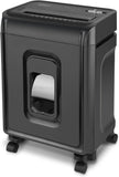 10-Sheet Crosscut Paper Shredder with 4-Gallon Pullout Wastebasket