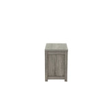Light Gray Oak Nightstand