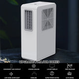 Portable Air Conditioner Mobile Air Cooler Dehumidifier w/4H Timer Remote