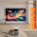 4k Android Home Cinema Outdoor  Smart Voice Remote Control Projector