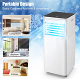 8000 BTU Portable Air Conditioner 3-in-1 w/Dehumidifier & Fan Mode