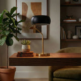 Small Minimalist Wooden Table Lamp Dimmable Table Lamp for Living Room