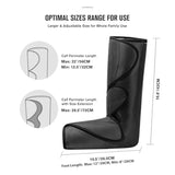 Air Compression Leg and Foot Massager for Enhanced Circulation and Pain