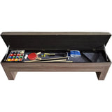Bench-Included Billiards Table Combo Set