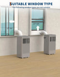 Portable Air Conditioner,8,000 BTU for Rooms up to 350 Sq.Ft., Smart Compact AC Unit with Cooling, Dehumidifier, Fan