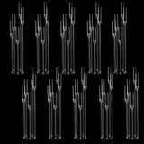 Acrylic Floor Candelabra 5 Arm Tall Candlestick Holder for Wedding, 10pcs