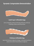 JILI Air Compression Foot  Massager Leg Recovery Boots Blood Circulation