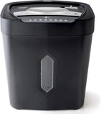 12-Sheet Crosscut Paper and Credit Card Shredder with Anti-Jam, 5.2-Gallon