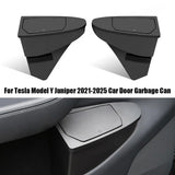 Front Door Trash Can for Tesla Model Y Juniper 2025 Rear Central Control