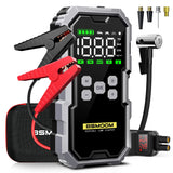 150PSI Air Pump Car Battery Emergency Boosters ,7000A/1500A PEAK Car Jump Starter Power Bank ,Portable Starting Device Car Starter New,Cars with USB Ports And LED Flashlight, Portable Car Jump Starter, Battery Jump Starter, E