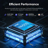 15.6 "Thin & Portable Laptop Computer Intel Celeron