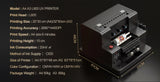 A3 A4 UV Flatbed Printer Epson L805 Rotary Printer for Bottles Phone Case Machine