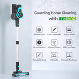 TASVAC 28KPa Cordless Vacuum Cleaner Powerful Suction 6-in-1 Lightweight