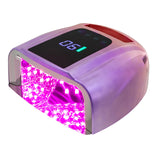 Nail Dryer Lamp, Intelligent Sensor Nail Lamp with 10s 30s 60s 90s Timer, Wide Area Hand Foot UV LED Nail