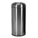 16 Gallon Commercial Big Garbage Bin with Detachable Lid Round Outdoor Trash Bin Wear Resist for Home/Office/Restaurant/Restroom