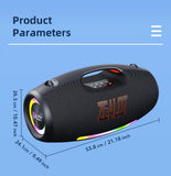 ZEALOT-S89 250W Waterproof Portable Loud Bluetooth Speaker, Wireless