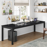 Tribesigns 78.7 Inches Extra Long Computer Desk 2 Person Desk, Double Long Desk
