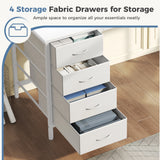 JHK 40In to 47In Gaming Computer Desk with 4 Storage Drawers Wood Office Desks