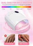 45 LEDs  4 Timers Modes 168W UV  Lamp For Nails Wireless Gel Polish Nail Dryer Pedicure Manicure Light Cordless