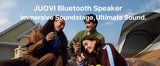 JUOVI Portable Bluetooth 6.0 TWS Pairing Wireless Speaker for Home Outdoor