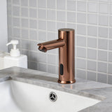 KEMAIDI Touchless Automatic Sensor Bathroom Faucet Brushed Gold Vessel Sink Tap Hands-Free Smart