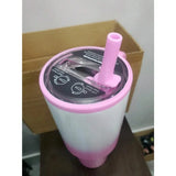 Hydro - Jug Traveler - 32 Oz Candy Coated With Handle and Flip Straw Tumbler