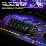 Full-Size Programmable Mechanical Keyboard with RGB Backlight