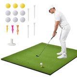5x4ft Golf Turf Mat | Training Aid Practice Equipment | Outdoor Indoor