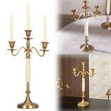 3/5 Candle Sticks Stand Holders Decor Centerpiece Dining Table Wedding