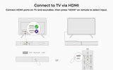 ULTIMEA 2.1ch SoundBar for Smart TV, 5.25" Wireless Subwoofer, App Control