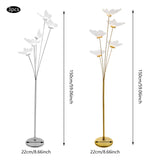 150cm Butterfly LED Floor Lamp 3 Pack, Gold/Silver Wedding Decor,