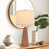 Nightstand Lamp Bedside Lamps Set of 2 Vtage Rustic Farmhouse Table Lamp