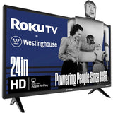 Westinghouse Roku 24 Inch Smart TV, HD Television with Wi-Fi Connectivity