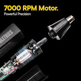 The Ranger Electric Nose Ear Hair Trimmer for Men Wet Dry Nose Clippers with Stainless Steel Blades Waterproof