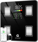 Smart Scale with BMI, Body Fat, Muscle Mass, Digital Bathroom Scale for Body
