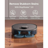 X10 Pro Omni Robot Vacuum and Mop  AI Obstacle Avoidance, Auto Drying
