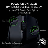 Portable Ergonomic Wireless Gaming Mouse: 10 Customizable Controls
