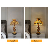 European Gold Table Lamp, 100-260V Bedside Desk Light, Table Lamp