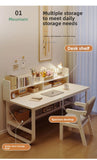 Desk bookshelf bedroom writing desk study simple desktop computer desk