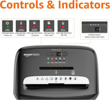 Micro Cut Paper Shredder, 8 Sheet Capacity, CD & Credit Card Shredder with Pull Out Bin