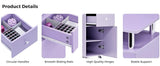 Manicure Table Nail Desk for Nail Tech with Dust Collector & Wrist Rest, Acetone Resistant Beauty Salon