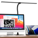 Desk Lamp Architect Task Dual Head Modern Flexible Gooseneck Tall Dimmable Light for Home Office