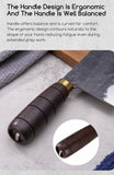 SHANGDAO 7.9" Cleaver Knife, Hand Forged Meat Cleaver Heavy Duty Chopper